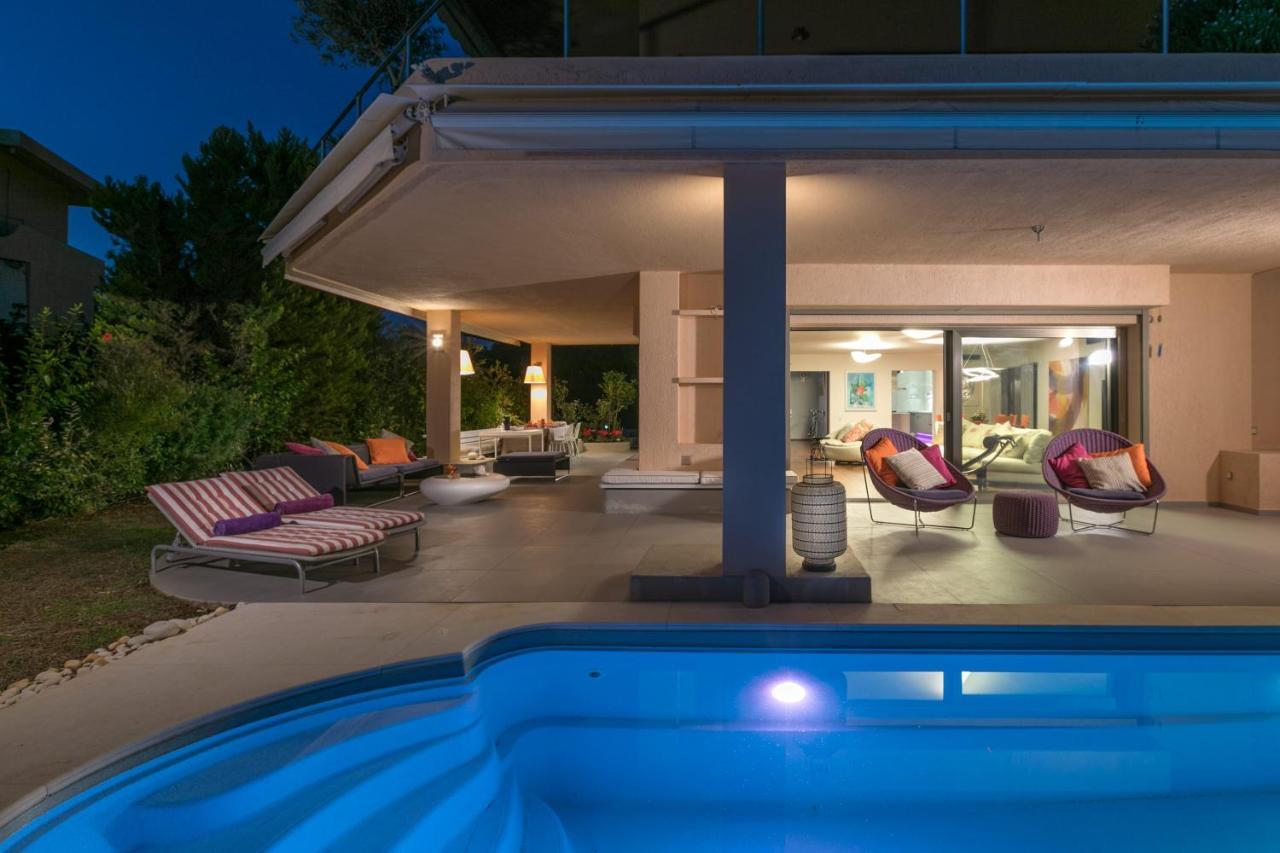 Luxurious Villa Philoxenia Lagonisi Ngoại thất bức ảnh