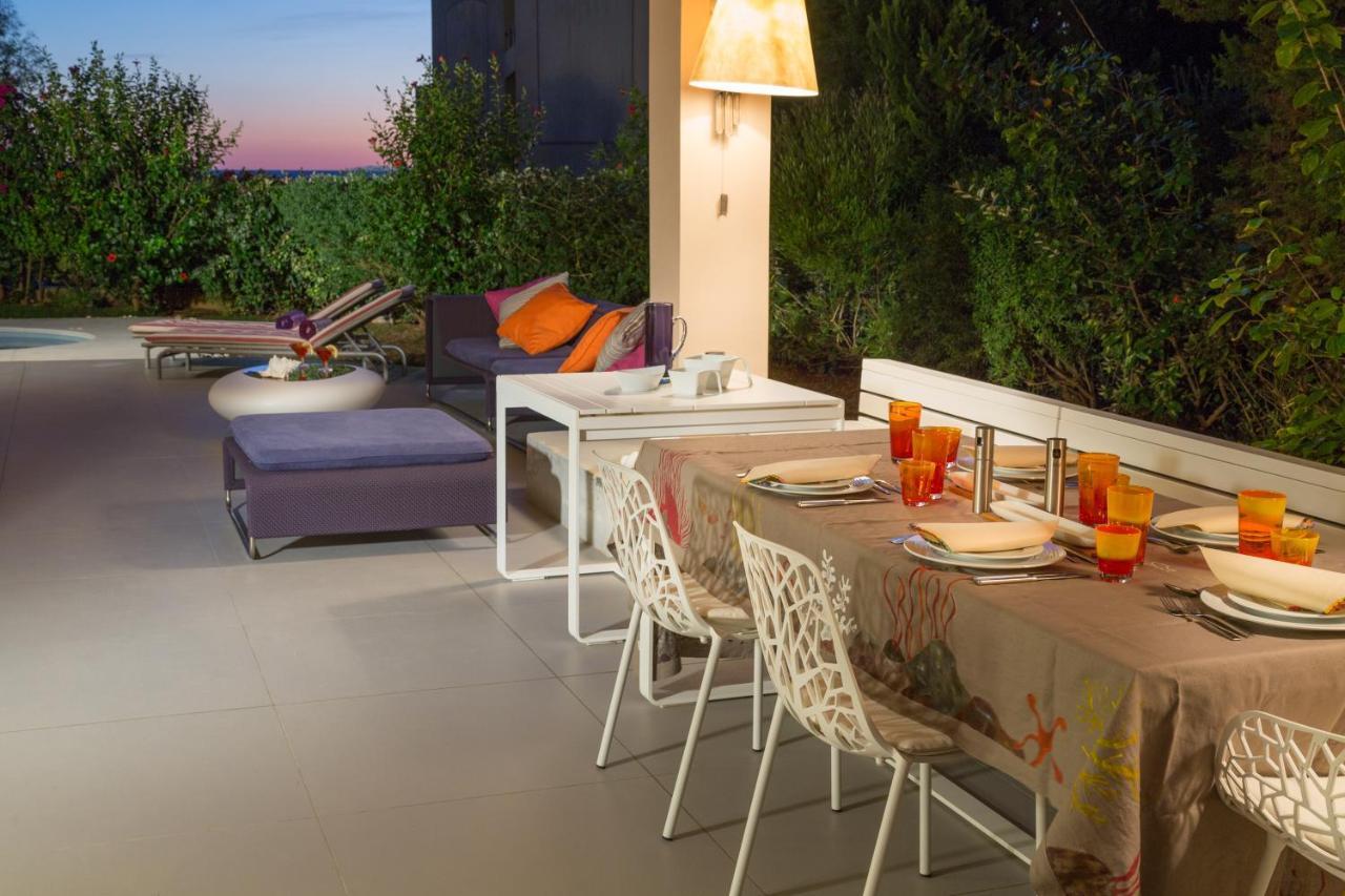 Luxurious Villa Philoxenia Lagonisi Ngoại thất bức ảnh